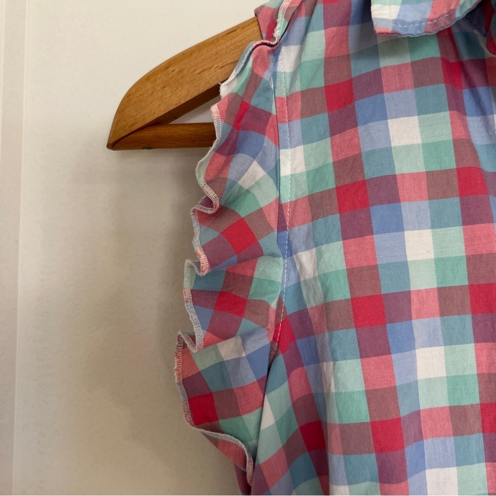Kate Spade Madras Poplin Dress - Picture 5 of 9